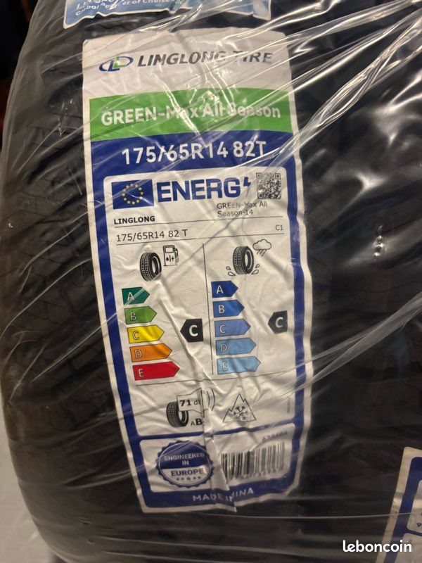 Lot De 2 Pneus 175/65 R14 82H Fortuna Ecoplus HP - Neufs Été Haute Performance