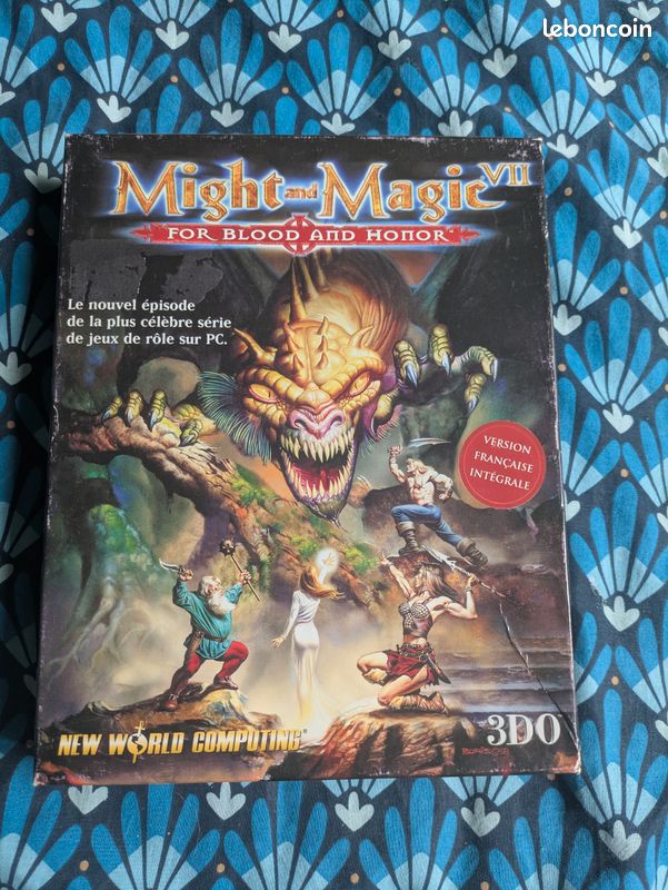 Jeu PC Crusaders Of Might And Magic FR - Big Box - Édition Boîte Carton - Bon état
