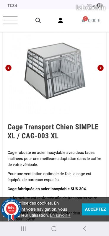 Cage chien (image 3)