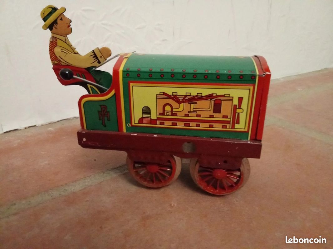 Ancien jouet âne automate collection west germany original jeu