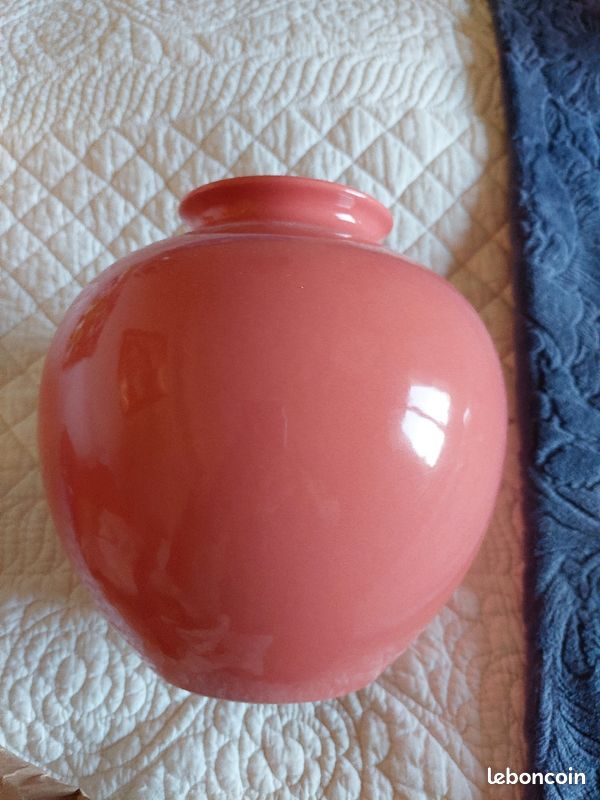 Vase orange rond (image 2)
