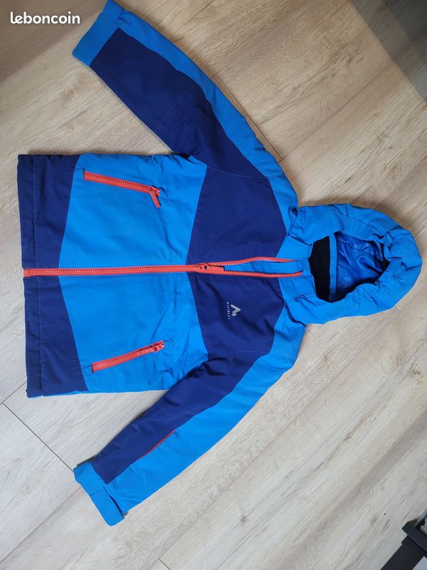 Veste matelassée doublée de duvet avec fermeture éclair avant pour jeunes garçons | Mode en