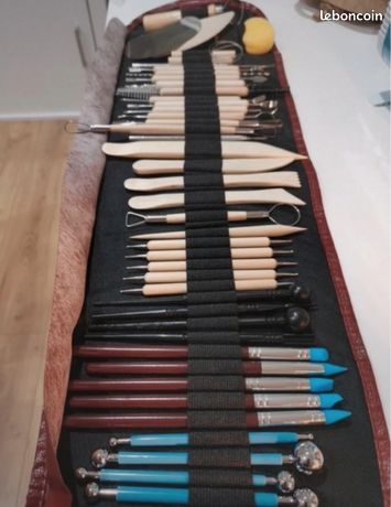 Trousse De 48 Outils De Poterie – Kit Complet Pour Argile Et Polymère, Marque Générique