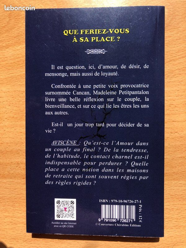 Livre de Madeleine Petitpantalon « Que feriez-vous à sa place ? » (image 2)