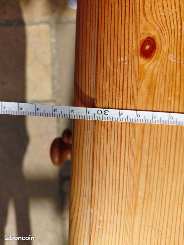 Table de chevet en pin (image 4)