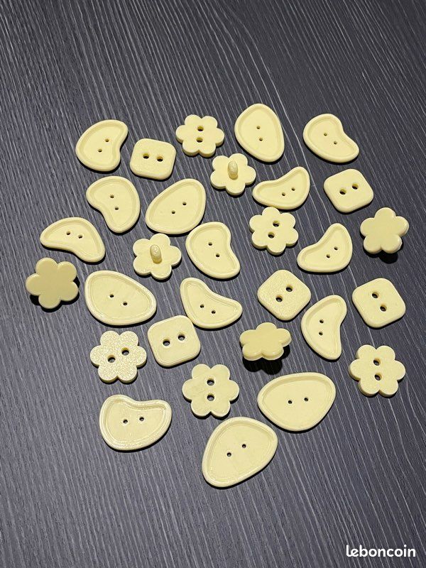 30 boutons mercerie couture (image 1)