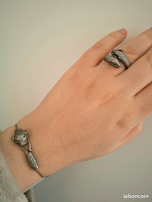 Bague Bande Plate Ajustable Argent Sterling 925 - Fait Main En Inde - Neuf Avec étiquettes
