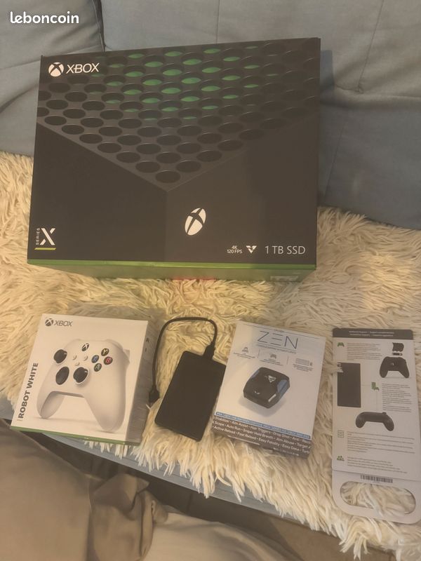 Xbox séries x plus Crons zen plus Hama plus disque dur externe 512 (image 5)
