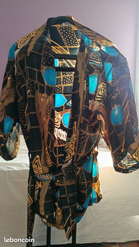 Ensemble nuisette et veste kimono assortie, taille 3 FR - 44/46 EU (image 1)