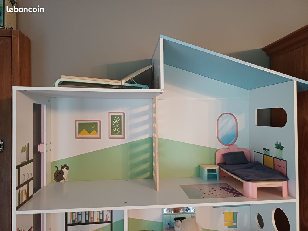 Maison poupée type barbie (image 3)