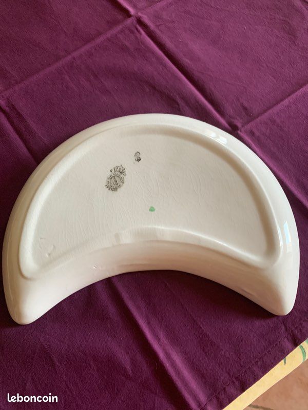 3 petits raviers en porcelaine de Luneville (image 3)