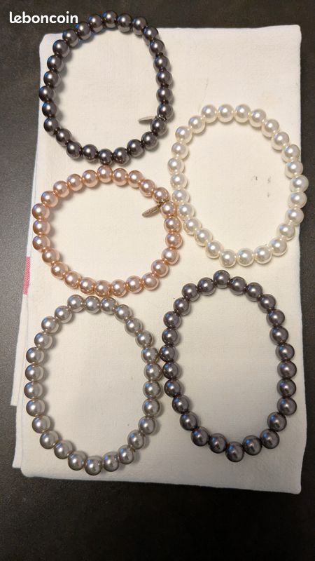 5 Bracelets en perles - NEUFS (image 2)