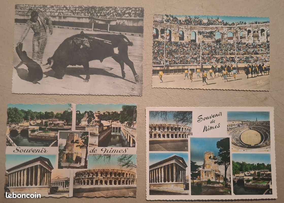 Carte postale - 30 - NÎMES - lot de 11 CPSM - 2480783996 (image 1)