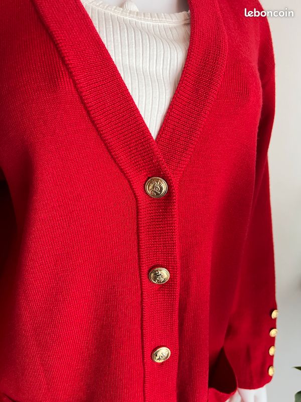 Gilet Rembourré Vintage Gerry Rouge Des Années 70 - Taille M, Duvet Nylon, Fabriqué Aux USA - Occasion Parfait état