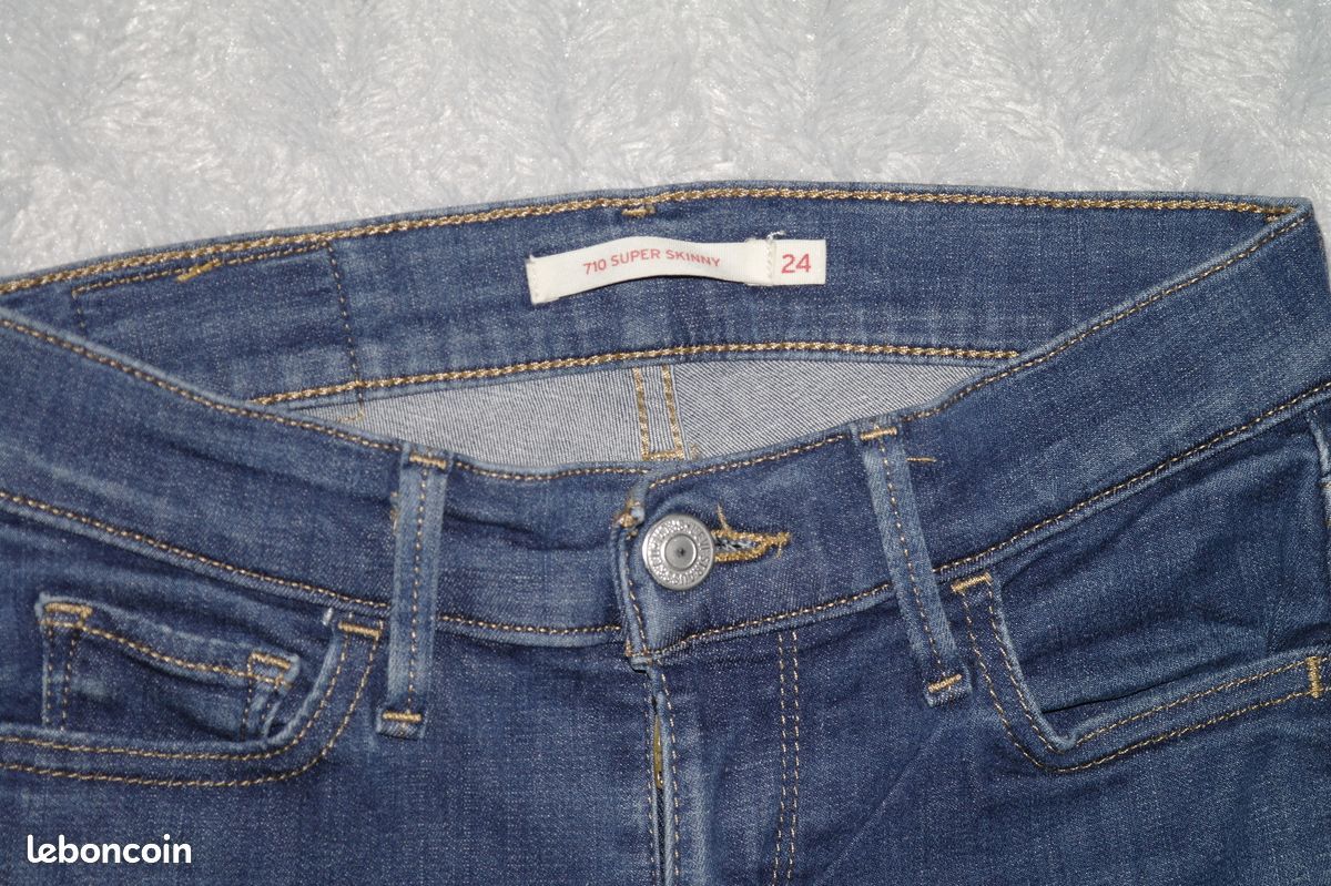 Jeans Levi's 710 Super Skinny W24 (image 6)