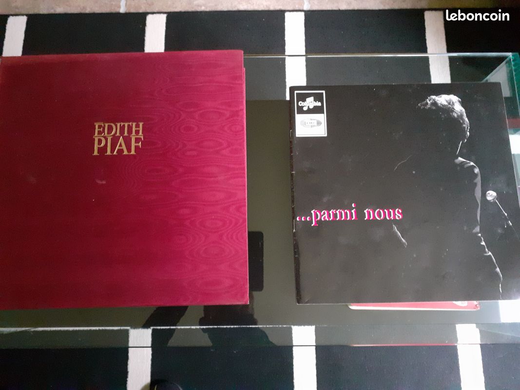 Coffret de 10 disques 33t de Edith Piaf + 4 disques E.Piaf (image 1)