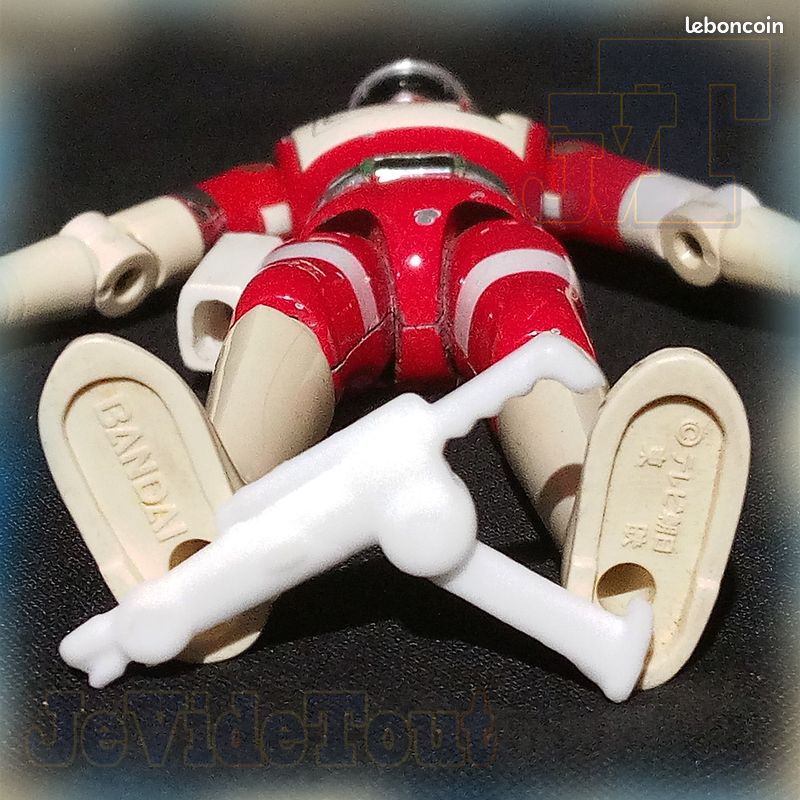 GODAIKIN ST BIOMAN ROBOT ORIGINAL PETITE VERSION BANDAI 1984 LOOSE INCOMPLET