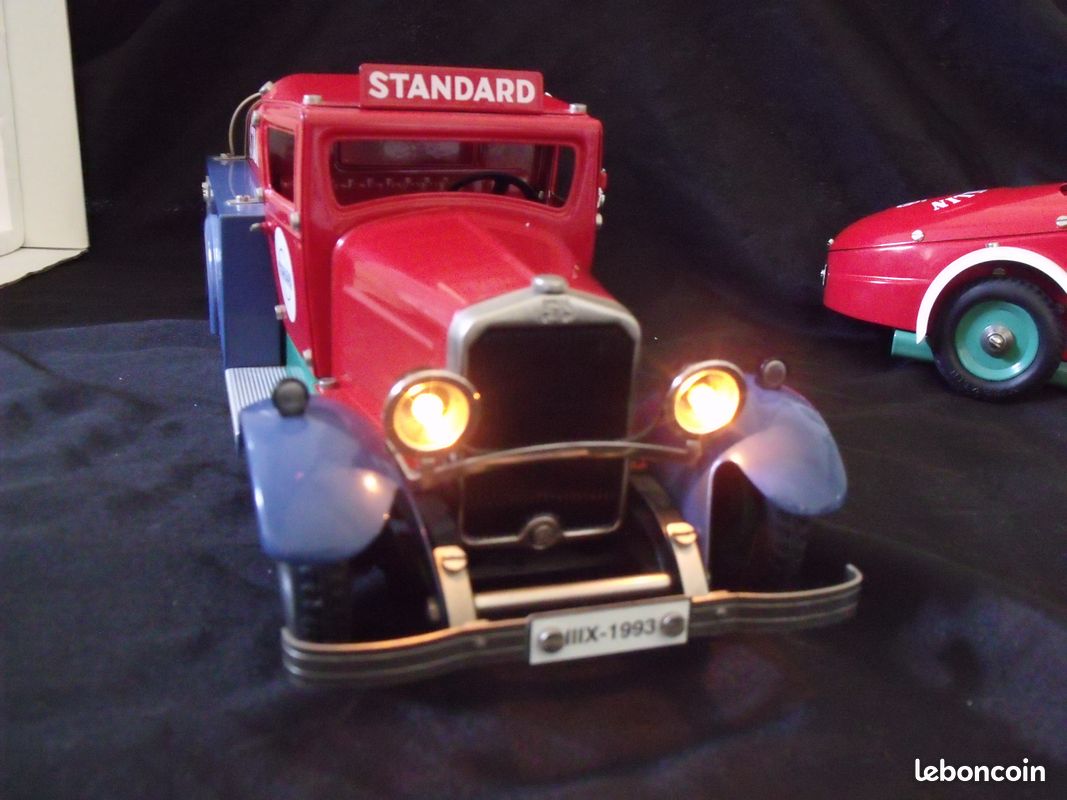Gros Camion Pompier Mécanique Marklin – Jouet Tôle 40cm, échelle 1/16, 1939