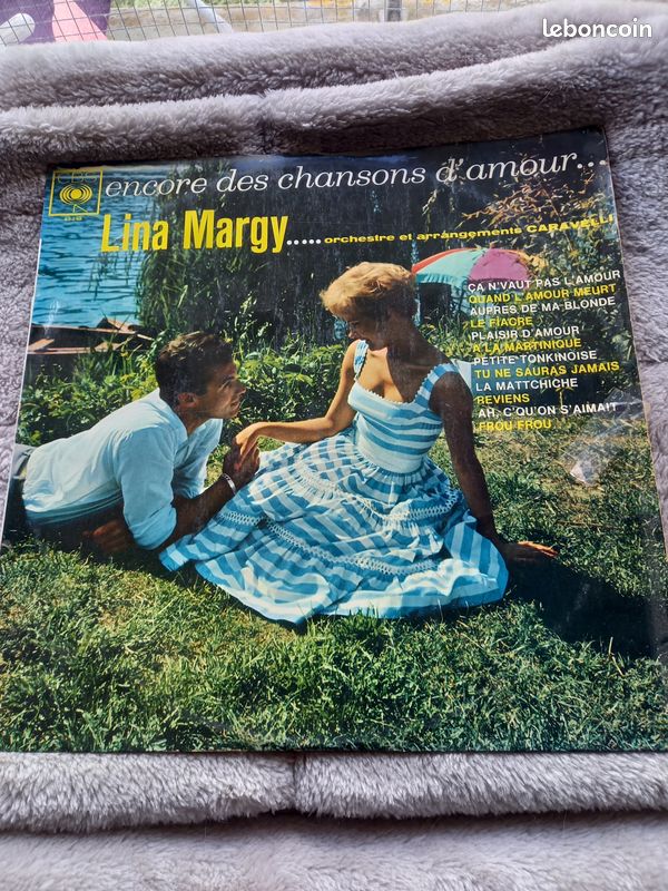 Disque 33 tours Lina MARGY (image 1)