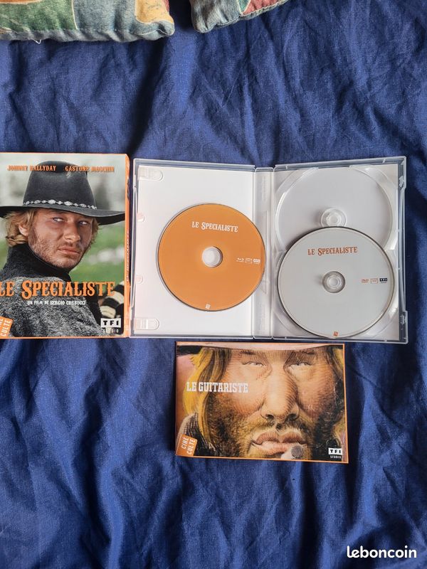 Coffret Blu ray + DVD + BD Le Spécialiste (Johnny Hallyday. Fourreau cartonné ) (image 11)