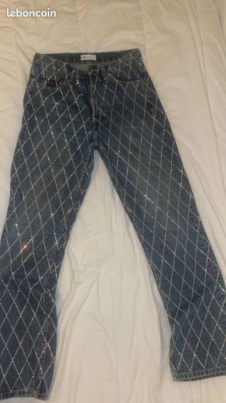 Jean à strass Vêtements