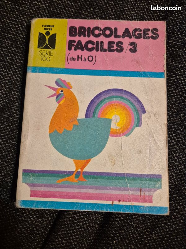 Lot de 9 livres anciens créatifs pour enfants – Loisirs, bricolage, imagination (image 3)
