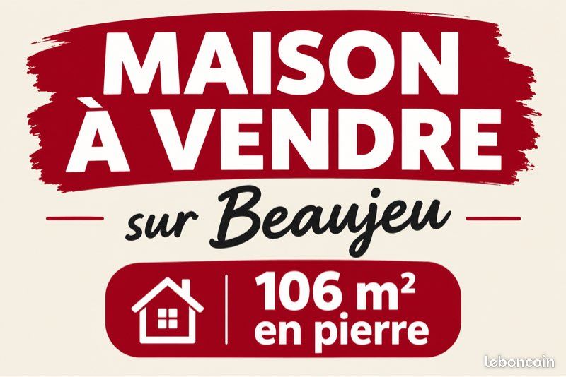Maison 4 pièces 106 m² · à Arnas · 106 m² · 190 000 €