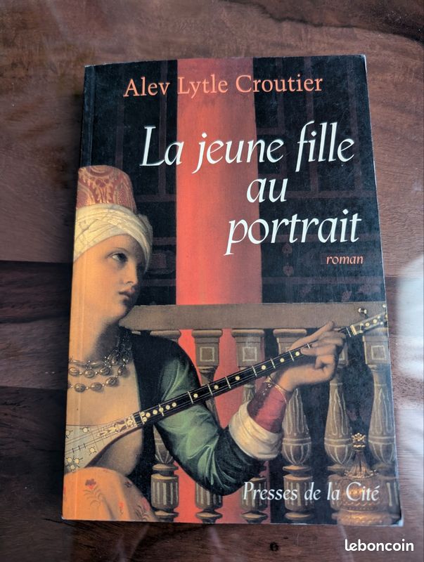 La jeune fille au portrait -Croutier (image 1)