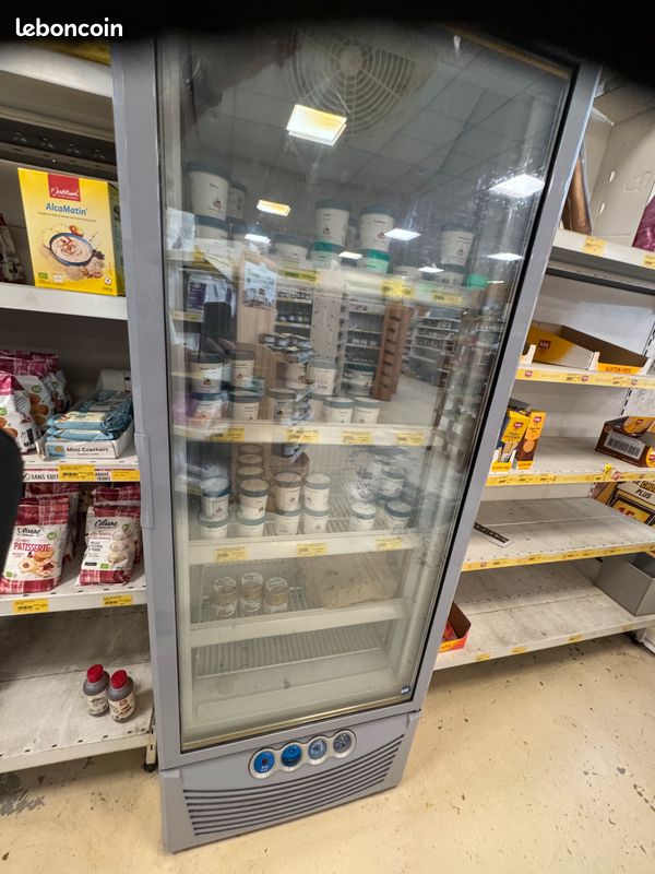 Vitrine negative ou positive vertical porte vitre (image 3)