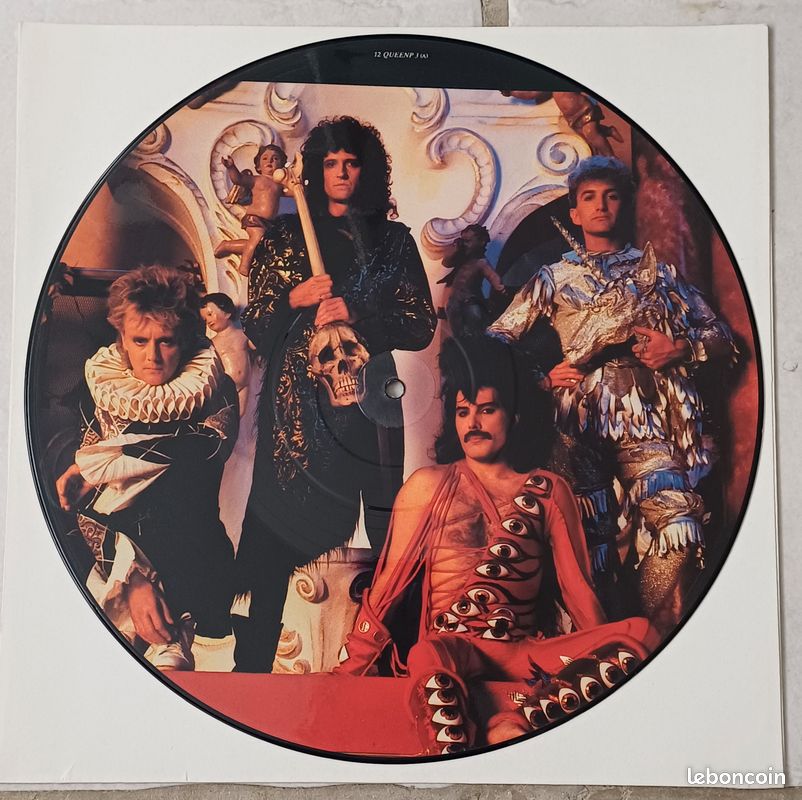 Queen - Its a hard life - 45T maxi - picture disque - rare - Trés bon état (image 1)
