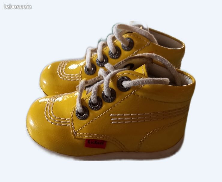 Kickers jaune Chaussures