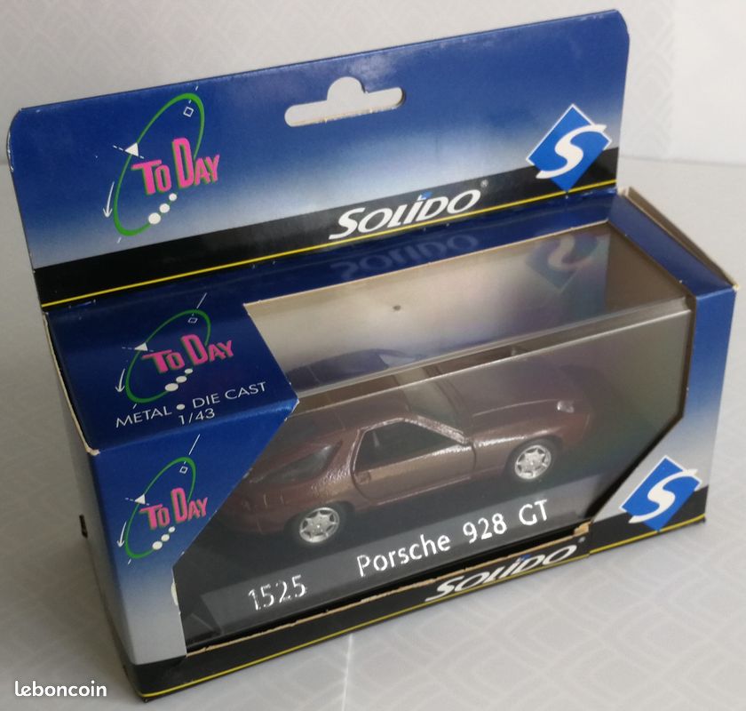 Coffret duo solido metal 1/43 - mercedes 540 k + porsche 928 - neuf - Jeux & Jouets