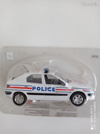 Voiture Miniature Citroën Xsara Police 1/43 Norev - Modèle De Collection D'occasion