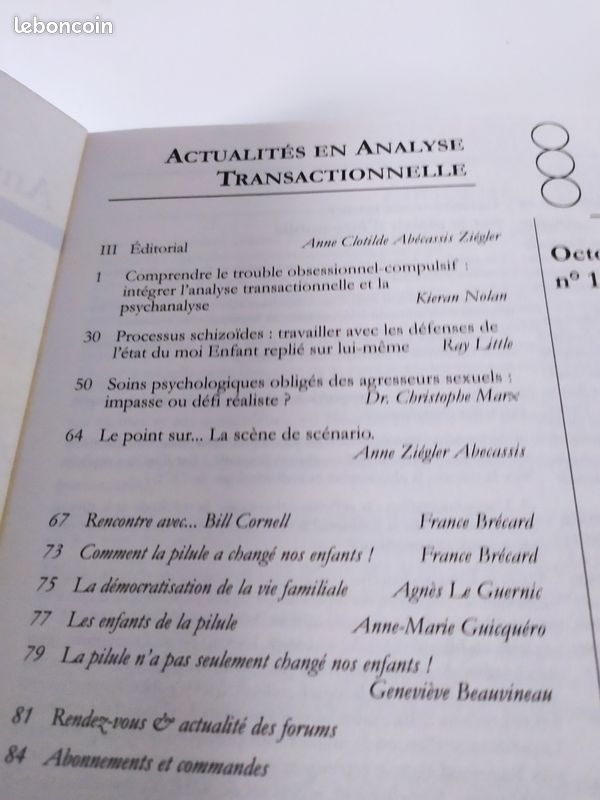 Les classiques en analyse transactionnelle (image 2)