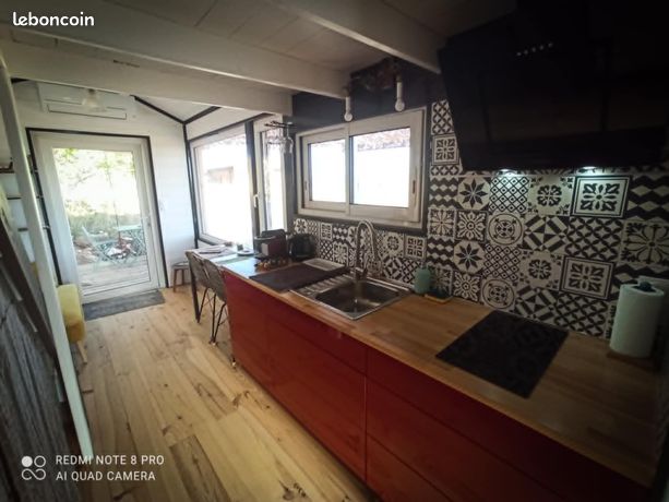 Tiny house osature bois toute équipée état irréprochable