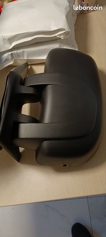 Rétroviseur Droit Manuel Noir Pour Renault Master Mascott Opel Movano 2004-2009 | Côté Passager