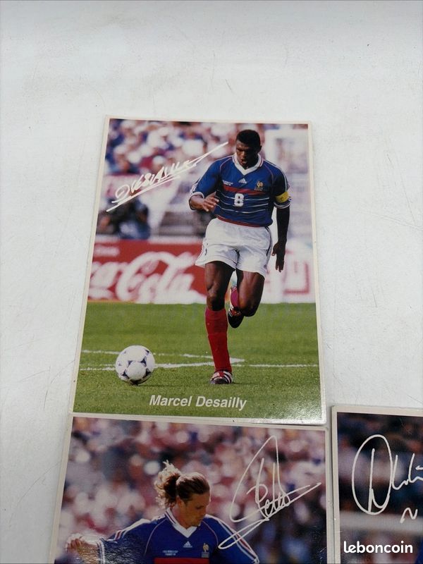 CARTE POSTALE FOOTBALL - Thierry Henry France 98 - Champion du Monde EUR 5,00 - FR