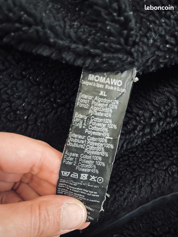 Manteau de portage momawo Équipement bébé