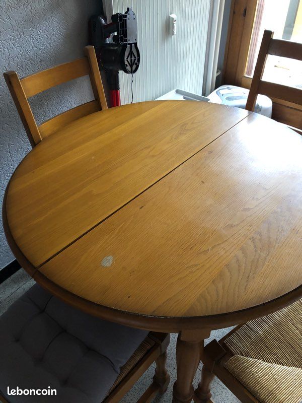 Table en chêne clair (image 5)