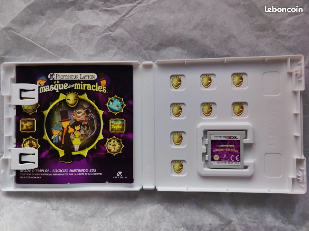 Professeur Layton et le Masque des Miracles - Nintendo 3DS (image 2)