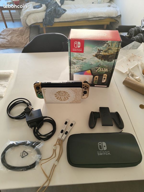 Switch oled totk d'occasion - Consoles