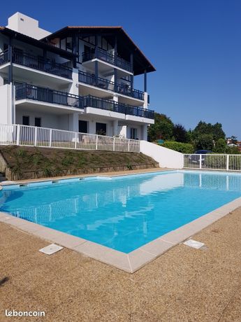 Studio guéthary vue mer terrasse parking