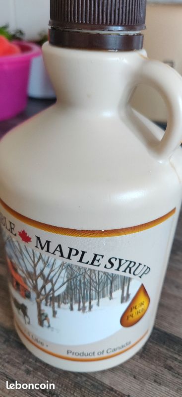 Rare bouteille collection 1 litre Sirop d'érable produit canadien vide 15 euros (image 3)