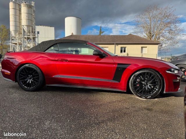 FORD MUSTANG V8 5.0 GT CABRIOLET PHASE 2 ROUGE CANDY SYSTEME AUDIO BANG & OLUFSEN * DISPONIBLE ET VISIBLE SUR NOTRE PARC* 48900eur (image 4)
