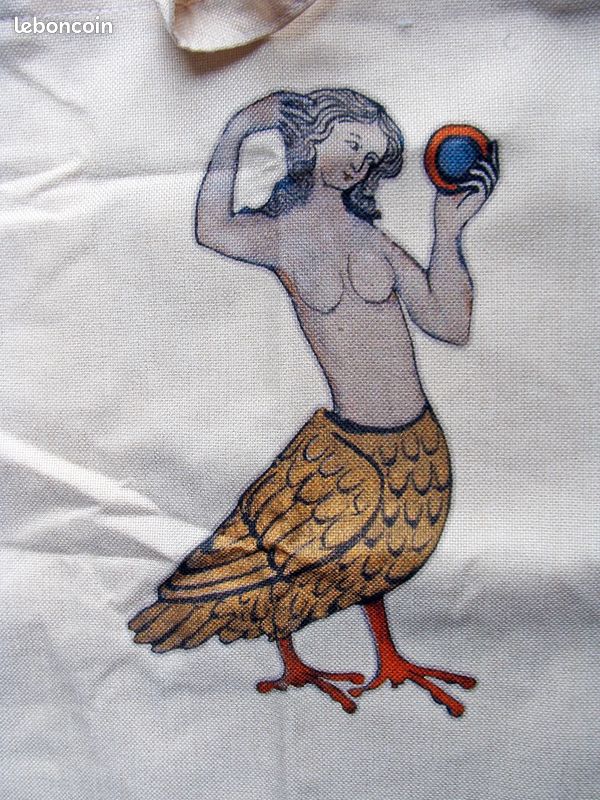 Sac toile de jute Harpie Créature mythologique : Neuf (image 2)
