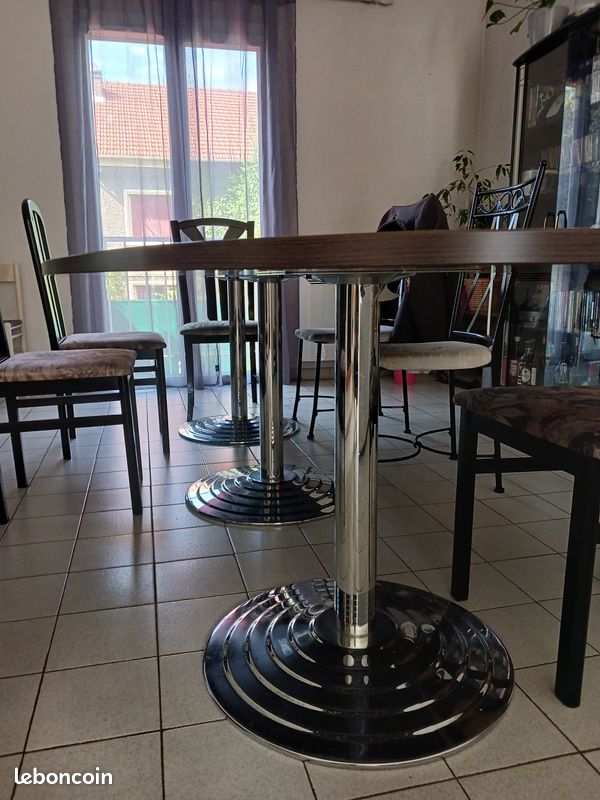 Table ovale pour bureau réunion (image 1)