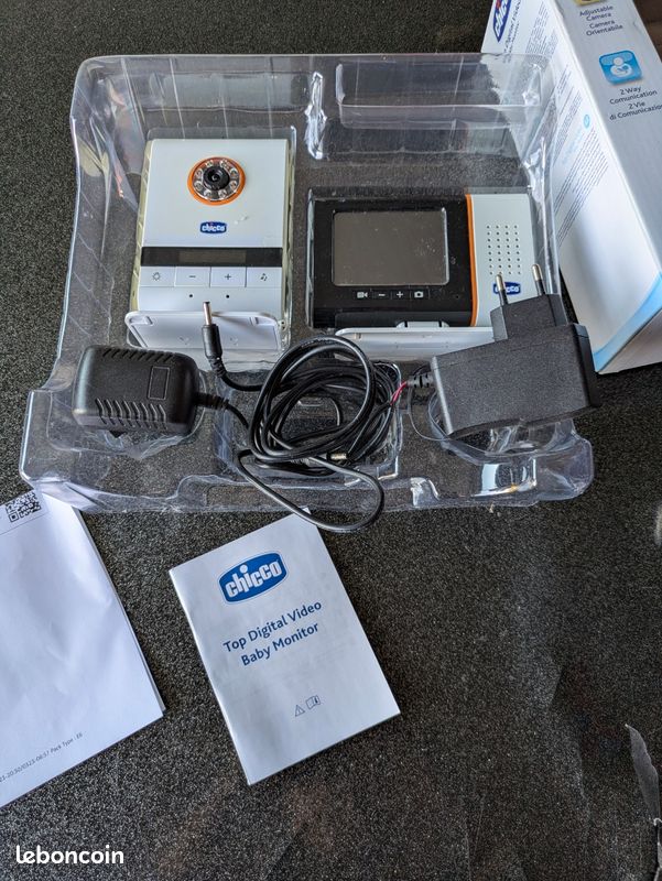 Vidéo et baby phone digital Chicco Équipement bébé