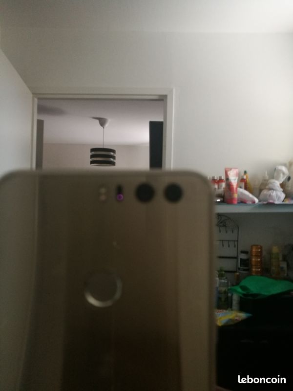 Honor 8 + Coque Noir (image 1)