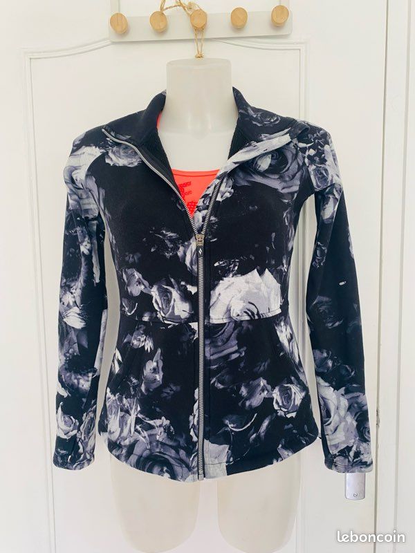 Sweat-shirt Sketchers col montant fermeture zippée sportwear (image 11)