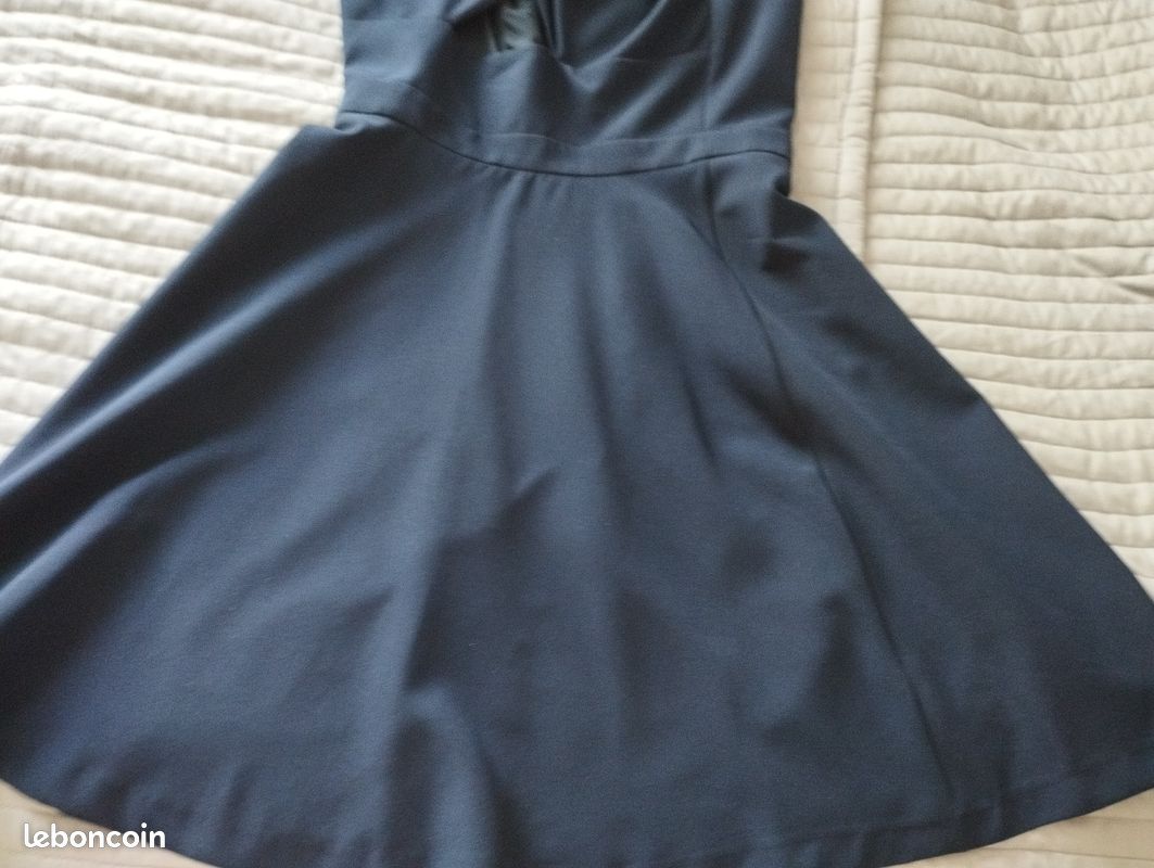 Ralph Lauren Robe habillée Lycra Bleu Marine ref.273540 - Joli Closet